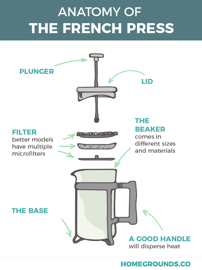 What Are The Main Components Of A French Press?