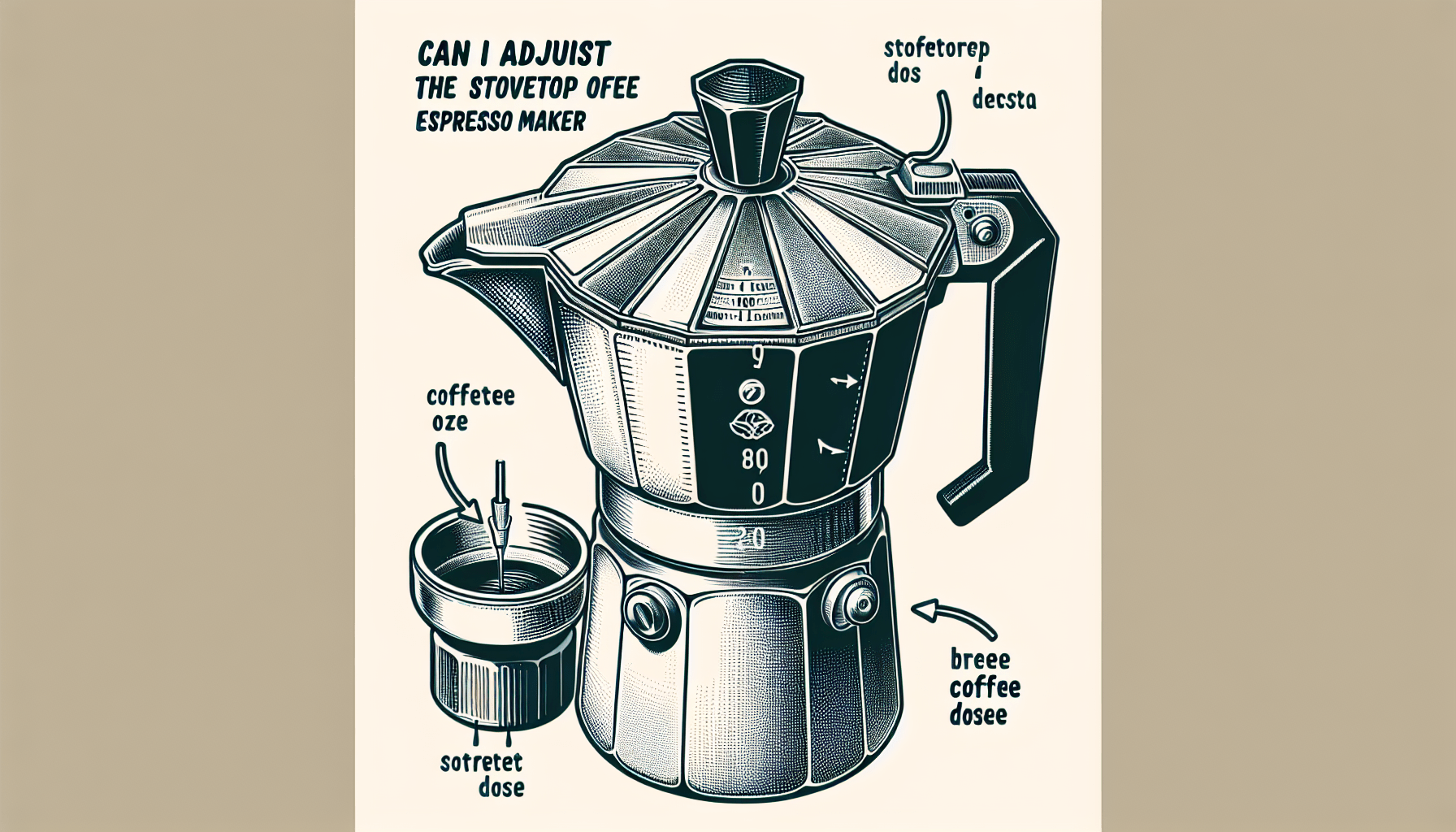 Can I Adjust The Coffee Dose With A Stovetop Espresso Maker?