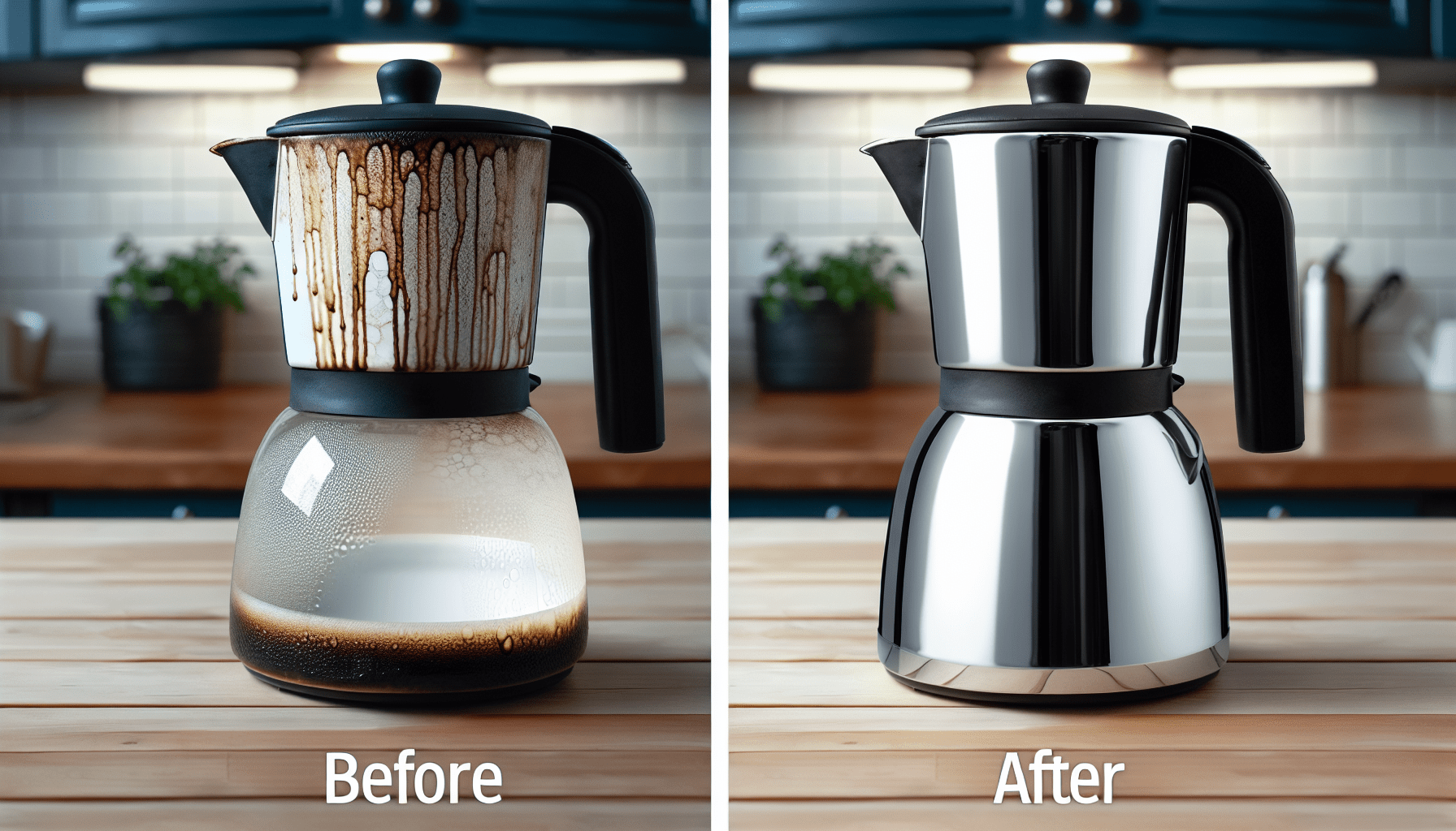 How Do You Remove Burnt Coffee Residue From A Coffee Maker Pot?