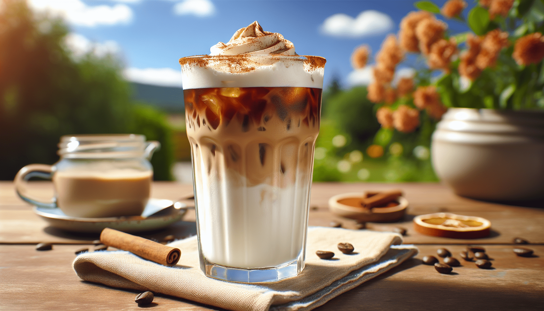 Iced Café Au Lait