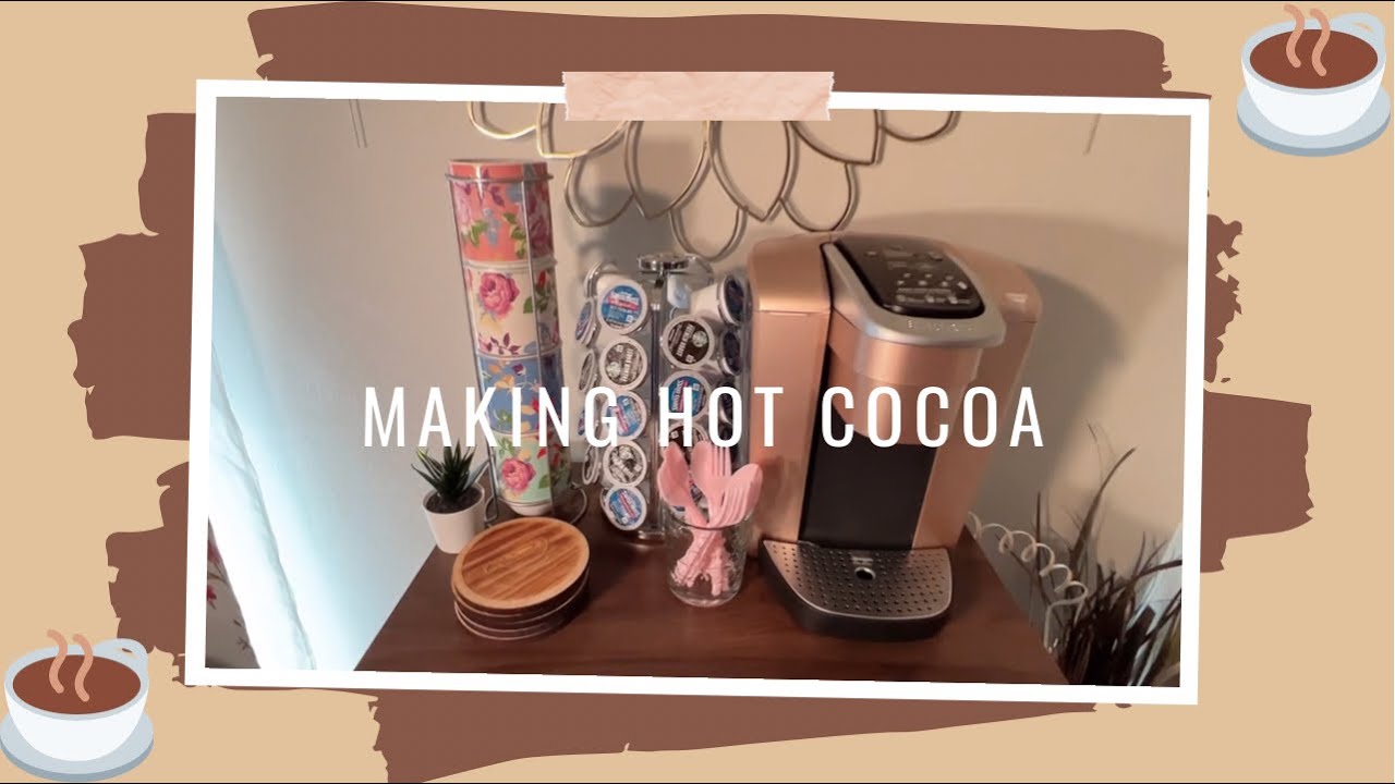 Can You Make Hot Cocoa With A K-cup Coffee Maker?